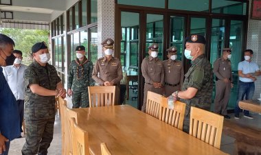 ผบช.ภ.6  ตรวจ ท่าข้าม 23 แม่สอดชายแดนไทย-เมียนมา เตรียมพร้อมเปิดการค้า