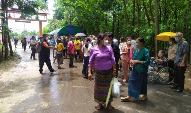 คลื่นศรัทธาธรรมแห่กราบไหว้"หลวงปู่แสง"เต็มวัดป่าอรัญญาวิเวกเมืองอำนาจเจริญ(ชมคลิป)