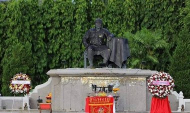 จังหวัดระนองวางพวงมาลาพิธีเนื่องในวันพระยาดำรงสุจริตมหิศรภักดี