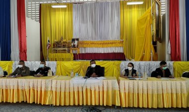 โพธิ์ศรีสุวรรณ เปิดประชุมคณะกรรมการศูนย์ปฏิบัติการความปลอดภัยทางท้องถนน