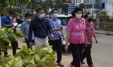 นายกทต.นาจอมเทียนลุยจัดระเบียบชายหาจอมเทียน