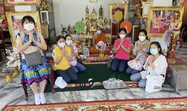 สาวปทุมธานีนำประทัดหมื่นนัดจุดแก้บนหลังไอ้ไข่วัดบึงบาให้โชคอย่างต่อเนื่อง