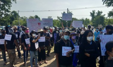 ชาวตากกว่า 300 คน ถือป้ายคัดค้านโรงไฟฟ้าขยะ(มีคลิป)