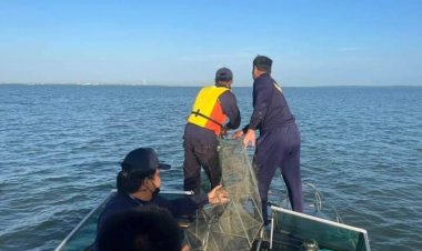 จับยึดรื้อถอนลอบพับได้หรือไอ้โง่ จากอ่าวปัตตานีอย่างต่อเนื่อง