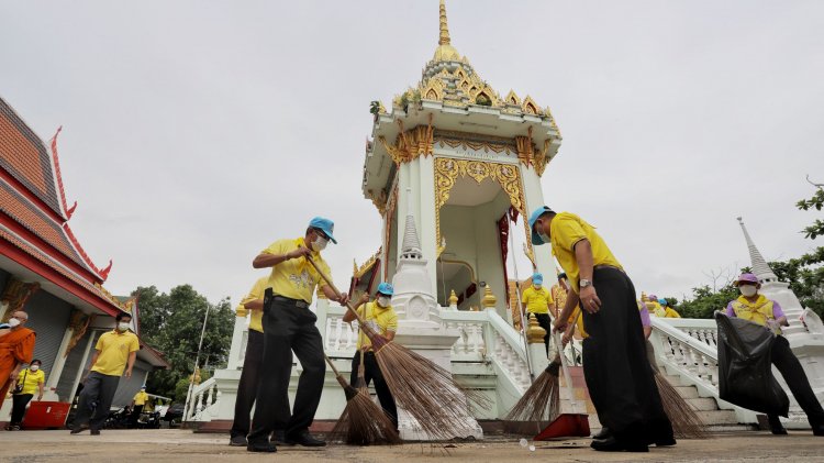 ปทุมธานีจัดกิจกรรมจิตอาสา”เราทำดีด้วยหัวใจ”เนื่องใน "วันฉัตรมงคล"