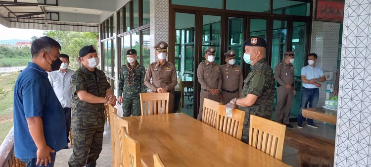 ผบช.ภ.6 ตรวจ ท่าข้าม 23 แม่สอดชายแดนไทย-เมียนมา เตรียมพร้อมเปิดการค้า