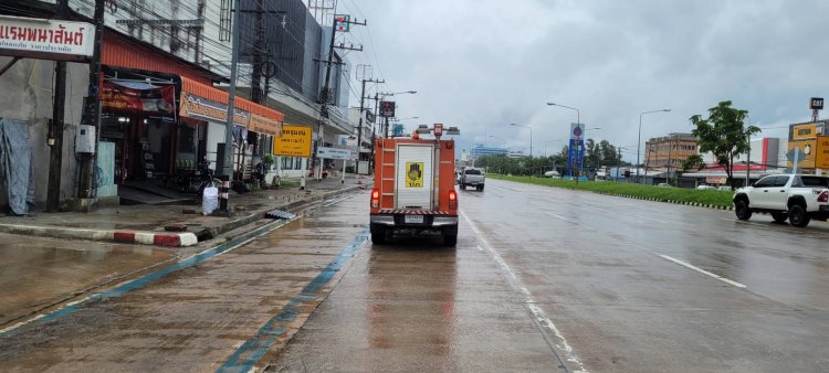 ปภ.ตาก เตรียมพร้อมรับมือน้ำท่วมฉับพลันหลังฝนตกหนัก