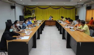 เทศบาลตำบลโดด เปิดประชุมพิจารณากรอบแนวทางจัดทำงบประมาณ ใช้ในการพัฒนาท้องถิ่น