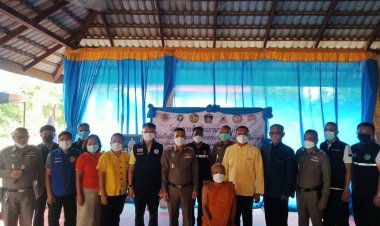 นายอำเภอโพธิ์ศรีสุวรรณ เปิดโครงการดำเนินงานชุมชนยั่งยืน