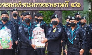 ผบ.กกล.ทพ.จชต.(1.ลงพื้นที่ตรวจสอบสวัสดิ์กองกำลังพลทหารพราน41