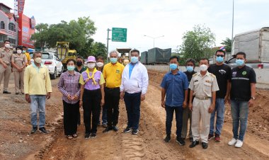 ชาวบ้านเขาทรายวอนส.ส.ช่วยเหตุงบ999ล้านกรมทางหลวงสร้างถนนทำเดือดร้อน