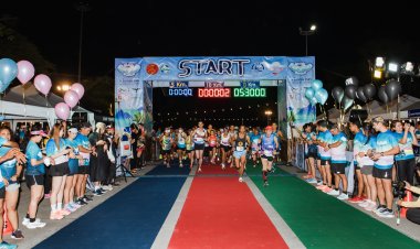 ประทับใจความสวยงามของแสงแรกวิ่ง&ปั่น เพื่อสุขภาพคึกคัก