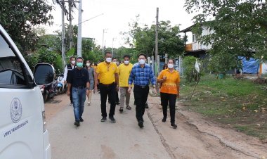 นายกเล็กฯขอนแก่นเร่งเปิดเส้นทางน้ำไหลป้องน้ำท่วมเขตเศรษฐกิจ(มีคลิป)