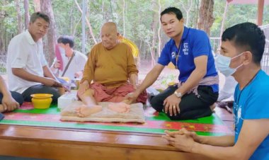 "หลวงปู่แสง"ตัดสินใจออกจาก"อำนาจเจริญ"ไปโปรดญาติโยม"ยโสธร"