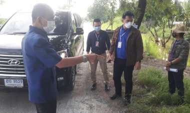 อบจ.ชัยภูมิเร่งสำรวจถนนชำรุด ช่วย ปชช.เดือดร้อนสัญจรปลอดภัย