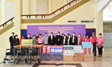 กรมศุลกากร มอบเครื่องมือแพทย์แก่หน่วยงานรัฐป้องโควิด