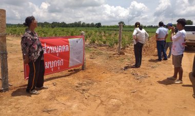 ชาวบ้านเมืองสีคิ้วโวยจนท.ติดป้ายห้ามผ่านทั้งที่ใช้มาตลอดกว่า 70 ปี