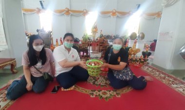 สาวฉันทนาแก้บนไอ้ไข่วัดบึงบาคลองสิบหลังรับโชคก้อนโต (มีคลิป)