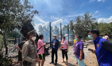 อลหม่าน!ผู้เฒ่า 85 ปี หนีตายหวุดหวิด หลังเพลิงโหมลุกไหม้บ้าน(มีคลิป)