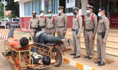 โจ๋ซิ่งจยย.พ่วงเย้ยนรกไม่รอดตร.ตามรวบแจ้ง7ข้อหาหนักให้เข็ดหลาบ