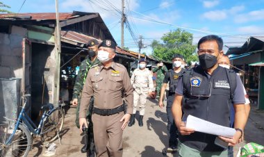 ระดมกำลังจนท.ค้นชุมชนแม่สอดล่าแก๊งวัยรุนเมียนมาถล่มอริเจ็บ2สาหัส1