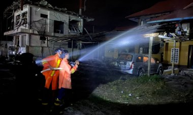 คนร้ายซุกบึ้มรถเก็บขยะบอมบ์จุดตรวจปานาเระปัตตานี ตร.เจ็บ 3