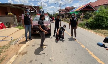 สลด!หนุ่มเมายาบ้าคลุ้มคลั่งใช้มีดปังตอฟันตำรวจเข้าระงับเหตุเจ็บสาหัส