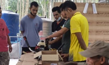 กศน.ต.แม่ขรีอบรมซ่อมบำรุงเครื่องตัดหญ้าแกนนำเกษตรกรแห่งแรกที่ด่านโลด