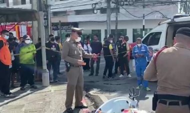 สลด!นศ.สาวสู้ชีวิตถูกรถดับเพลิงเบียดจยย.ล้มทับดับกลางเมืองหาดใหญ่