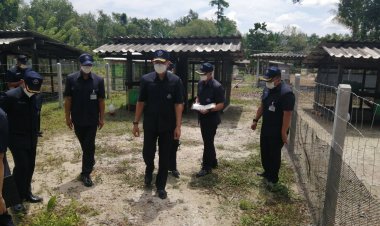 "พล.ท ดำรงค์"พร้อมคณะตรวจเยี่ยมกำลังพลหน่วยพัฒนาการเคลื่อนที่ 41 บ้านเจาะวา