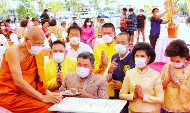 สมเด็จพระมหาวีรวงศ์ วางศิลาฤกษ์สมเด็จพระพุฒาจารย์วาระครบรอบ 234 ปี ชาตกาล 150 ปี