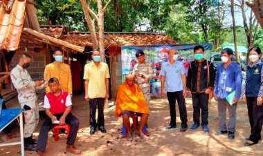 อำเภอภูสิงห์ เปิดโครงการศูนย์ดำรงธรรม อำเภอ..ยิ้ม เคลื่อนที่