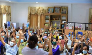 อบต.ก้านเหลือเปิดโครงการพัฒนาคุณภาพชีวิตผู้สูงอายุมีสุขภาพแข็งแรง