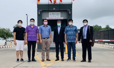 "โก่หล้า"ซีอีโอ ให้การต้อนรับทูตบังกลาเทศลงพื้นที่เยี่ยมการค้าชายแดนแม่สอด-เมียวดี