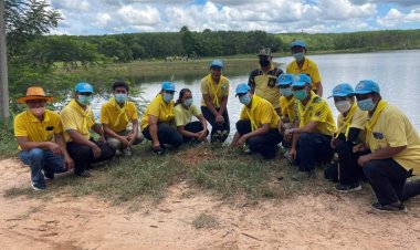 อำเภอภูสิงห์จัดกิจกรรมจิตอาสาพัฒนาปลูกต้นไม้ เพื่อคืนผืนป่าให้กับชุมชน