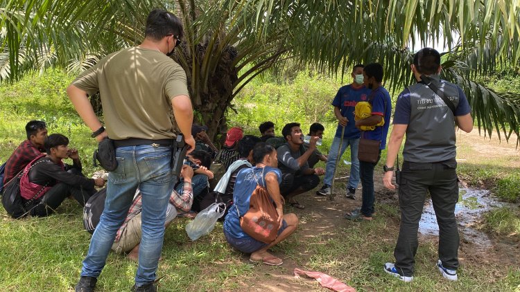 สงขลาปูพรมกวาดล้างเมียนมาหนีเข้าเมืองจับกุมแล้วกว่า 300 คน