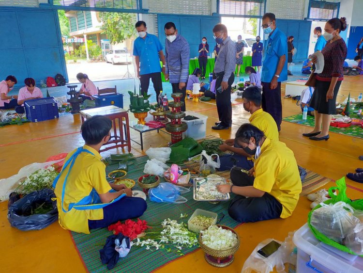 อำเภอโพธิ์ศรีสุวรรณเปิดแข่งขันทักษะทางวิชาการ โรงเรียนในสังกัดอบจ.ศรีสะเกษ