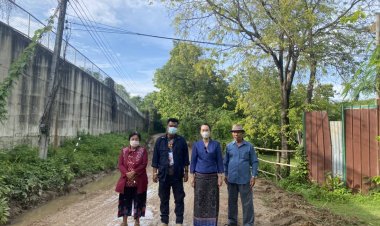 "นายกเจิน-ผู้ใหญ่หมี แม่สอด-อบจ.ตาก " ร่วมพัฒนาถนนเส้นทางเพื่อการเกษตร