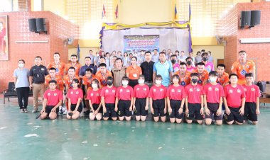 โรงเรียนนันทบุรีวิทยาเมืองน่านพร้อมสนับสนุนกิจกรรมความเป็นเลิศด้านกีฬา