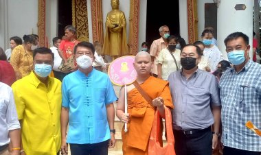 4นักการเมืองชื่อดังร่วมงานอุปสมบทลูกชาย"ผู้ใหญ่หมี แม่สอด"