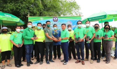 ธ.ก.ส.ร่วมปลูกป่าเพิ่มพื้นที่สีเขียวเฉลิมพระเกียรติฯพระบรมราชชนนีพันปีหลวงฯ90 พรรษาที่ชัยภูมิ