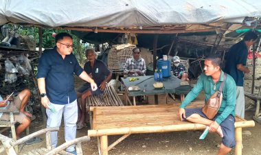 "สจ.ชัย"ลงพื้นที่ตรวจถนนเชื่อมหมู่บ้าน-เยี่ยมเยือนประชาชนถามทุกข์สุข