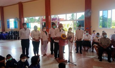 อำเภอโพธิ์ศรีสุวรรณ เปิดโครงการอบรมคุณธรรม จริยธรรมนักเรียน