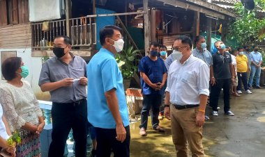 "สส.ชัยวุฒิ-นายกเคี้ยง-สจ.ชัย" ลงพื้นที่ พบปะชาวบ้าน คนบ้านเฮา รับฟังทุกข์สุข