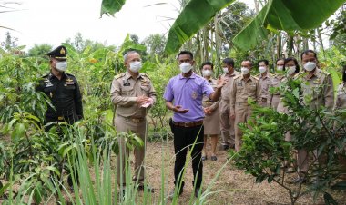 อำนาจเจริญมอบเมล็ดพันธุ์และกิ่งพันธุ์ไม้ผลพระราชทาน-เปิดศูนย์เรียนรู้ปรัชญาศก.พอเพียง