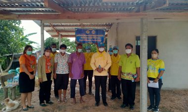 ไม่ทิ้งใครไว้ข้างหลัง!นอภ.โพธิ์ศรีสุวรรณลงพื้นที่ติดตามเร่งรัดก่อสร้างบ้านคนจน