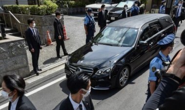 เคลื่อนร่าง 'อาเบะ' กลับโตเกียว