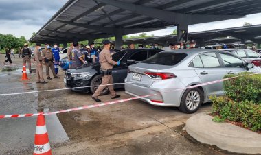 คืบหน้าเมียนายกอบต.ยิงตัวตายคารถหรูแรงกระสุนทะลุกระจากชาวบ้านโดนลูกหลงปลอดภัยแล้ว