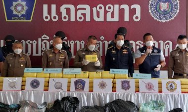 สี่หนุ่มหวังรวยทางลัดรับจ้างขนยาบ้าฝ่าด่านถูกสกัดจับกุมยึด 4.7 ล้านเม็ด