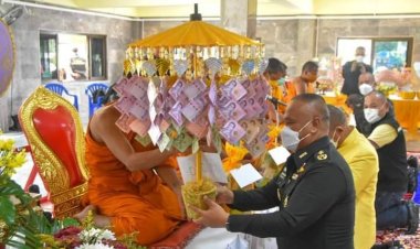 มทภ.4 ทอดผ้าป่าสามัคคีวัดโมลีนิมิตสมทบทุนบูรณะซ่อมแซ่มศาลาอเนกประสงค์ที่ทรุดโทรม